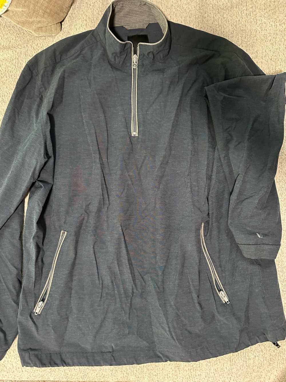 Linksoul Charcoal Jacket with Light Gray Trim